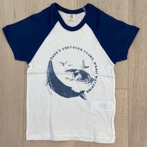 Urban outfitters size small whale watching baseball tee. Never worn.
